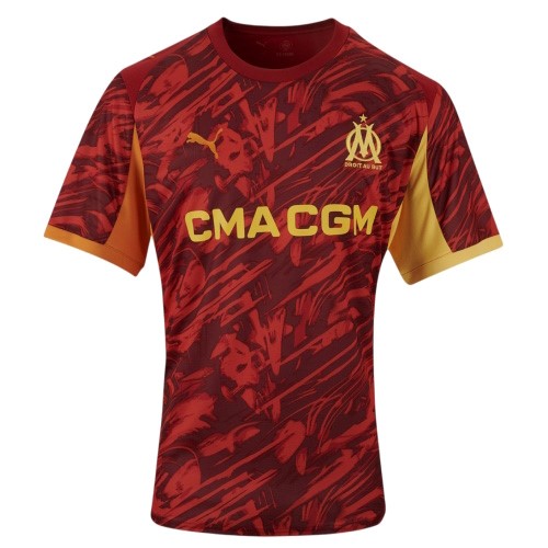 Tailandia Camiseta Marsella Portero 2025 2026 Rojo
